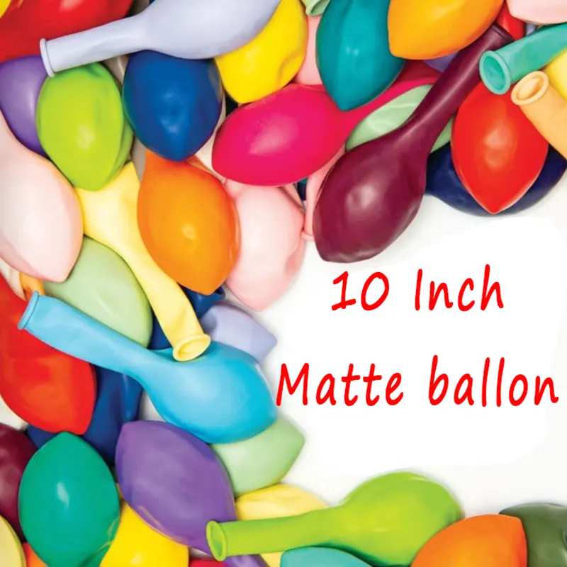 10 tommer mat balloner