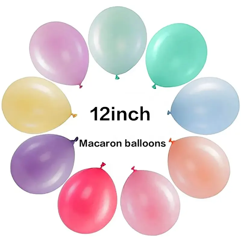 12 tommer macaroon latex balloner