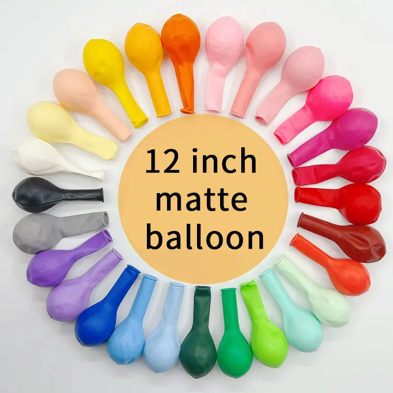 12 tommer mat ballon