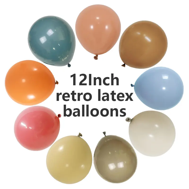 12 tommer retro latex balloner