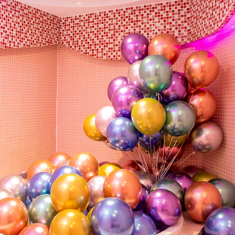 18 tommer metallisk latexballon