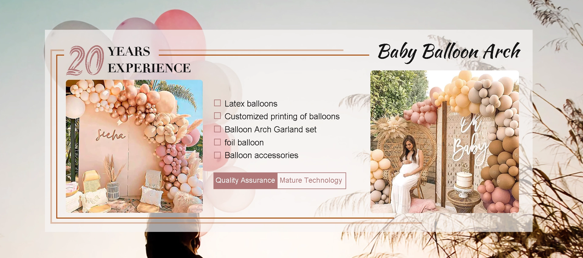 Kina Wedding Balloon Arch Producenter