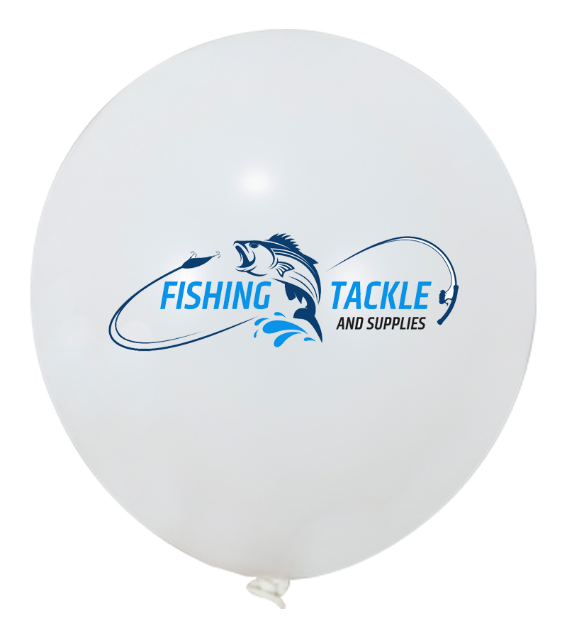 Kan jeg lægge et logo på en ballon?