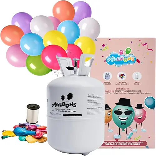 Kan latexballoner fyldes med helium for at flyde