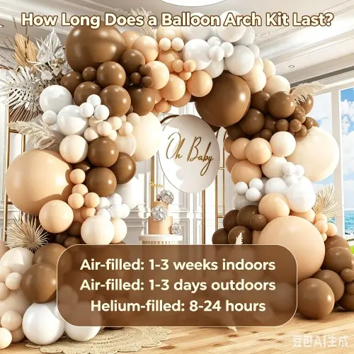 Hvor længe holder et ballonbuesæt