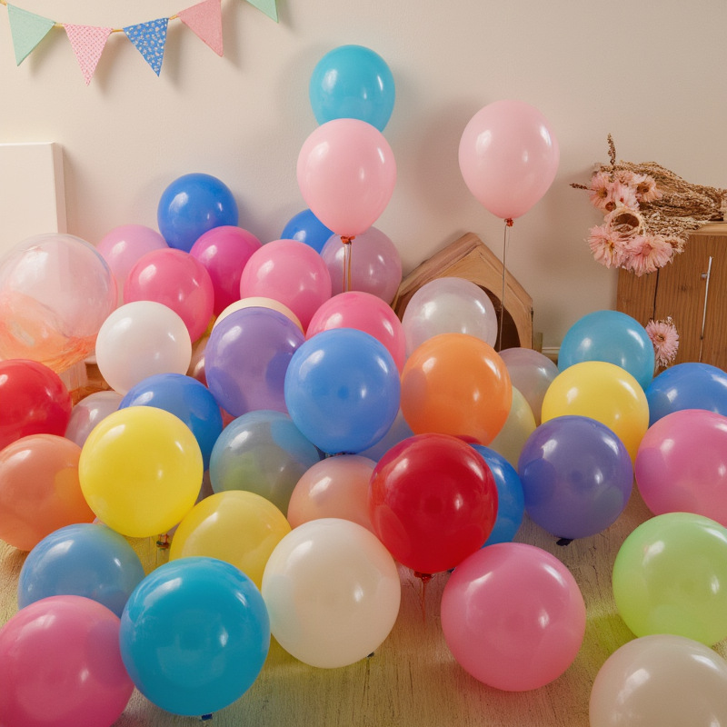 Hvorfor varierer bulkballonens farver?