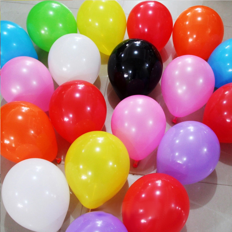 Hvorfor flyder ballonfarver?