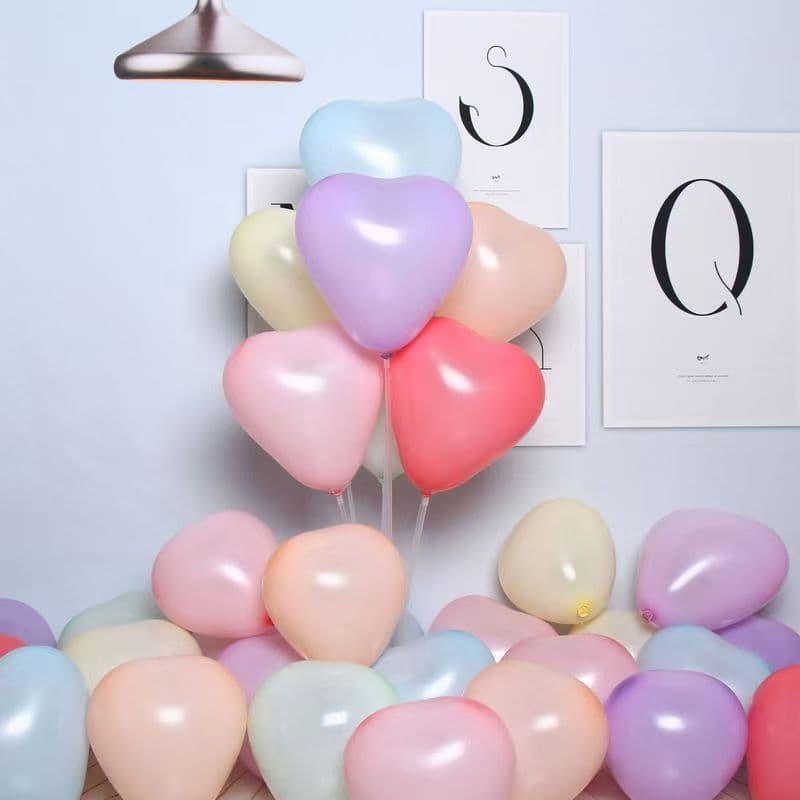 Love Heart Helium Balloner: En smuk tilføjelse til enhver fest