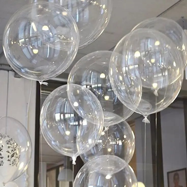 24 tommer klare bobo balloner
