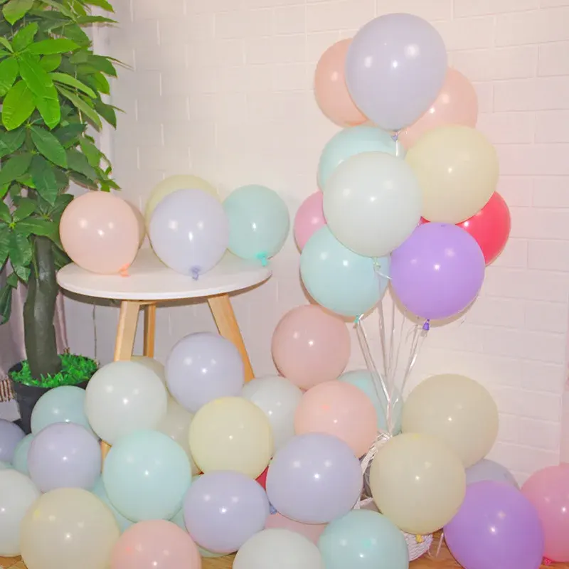 5 tommer macaron balloner