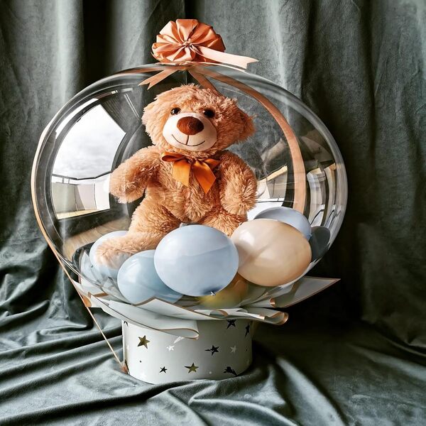 Bobo ballon med legetøjskanin