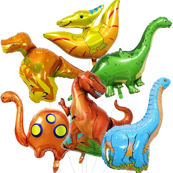 Tegneserie dinosaur folie ballon