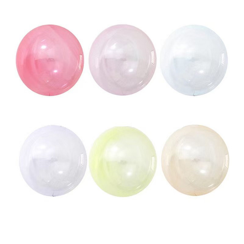 Farverig Crystal Bobo Balloon