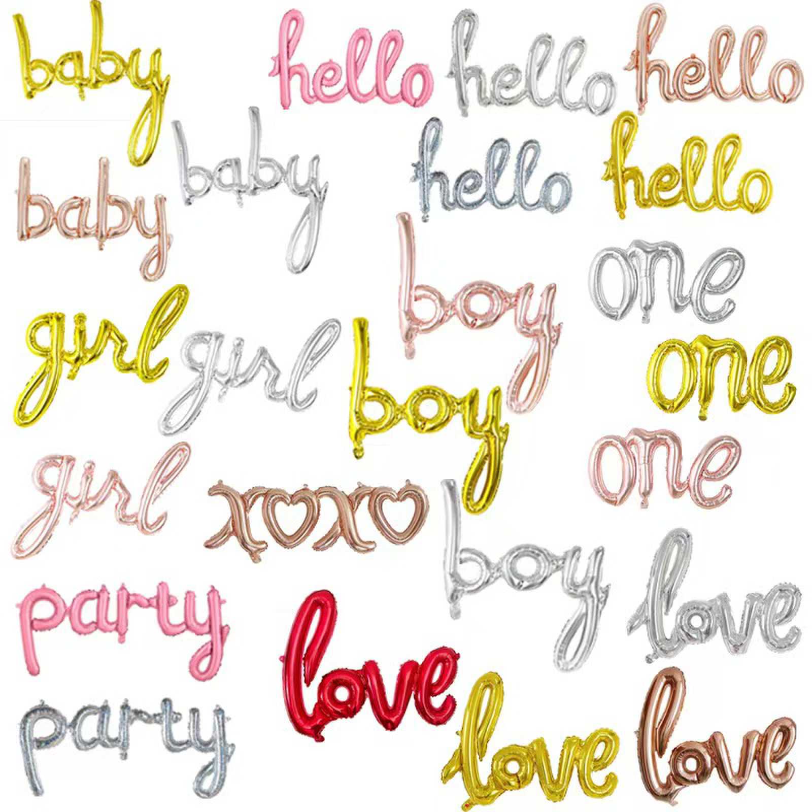 Sammenbygget folieballon