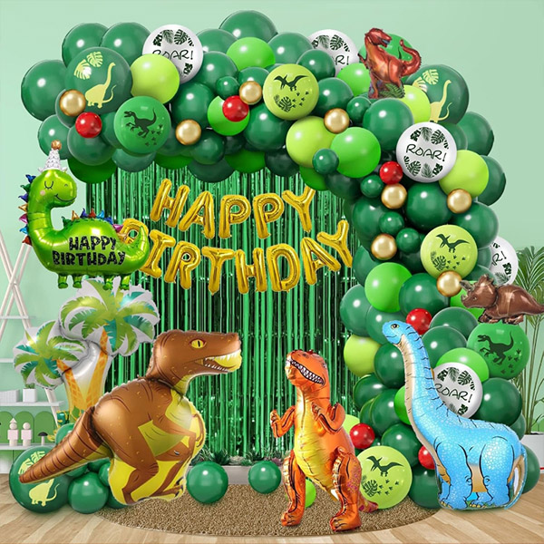 Dinosaur ballon guirlande