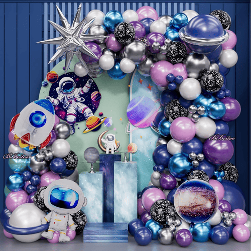 Galaxy tema ballon guirlande