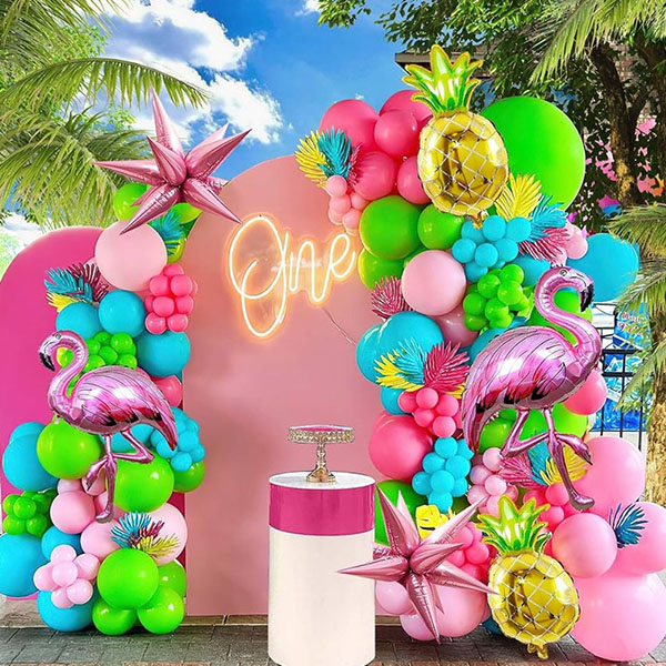 Hawaii-tema ballonguirlandesæt