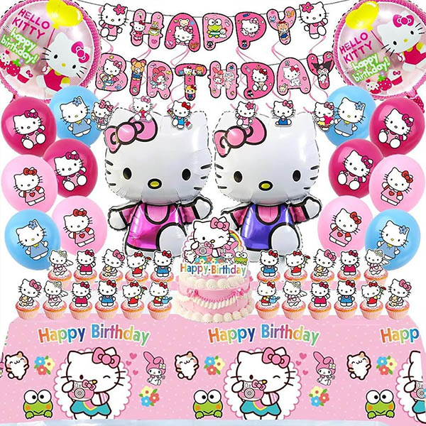 Hello Kitty tema folieballon