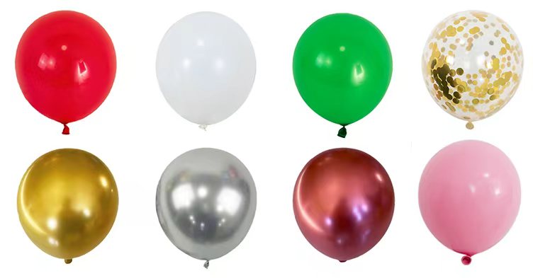 Christmas balloons