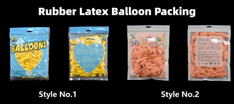 Customized balloon packaging bags