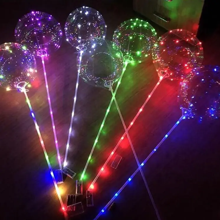 LED lys bobo ballonsæt