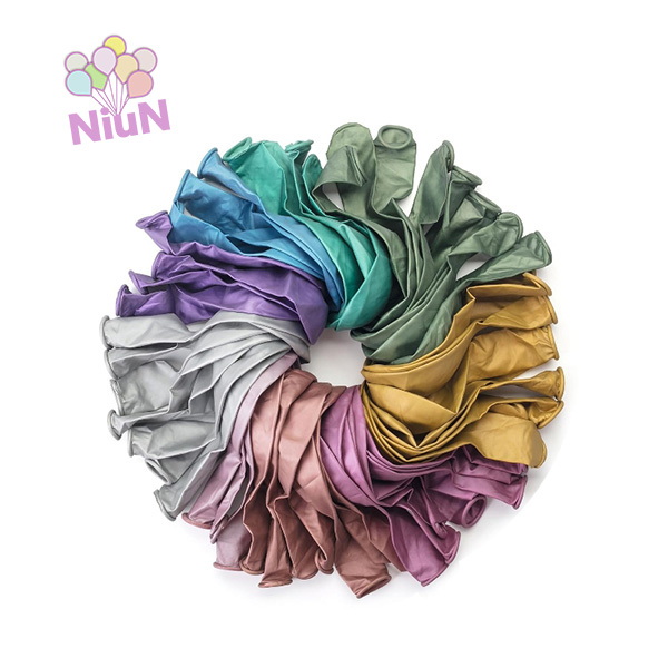 Metallisk latex ballon