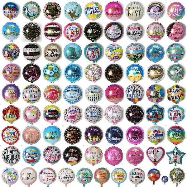 Runde folieballoner