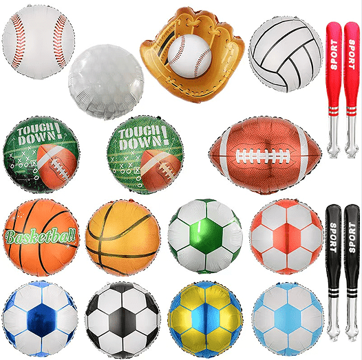 Sports tema ballon