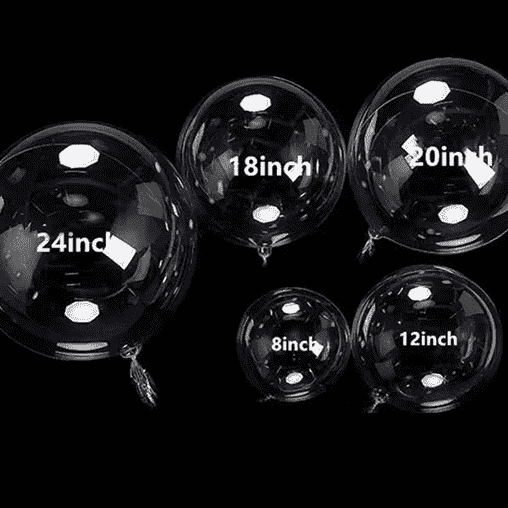 Gennemsigtig bobo ballon